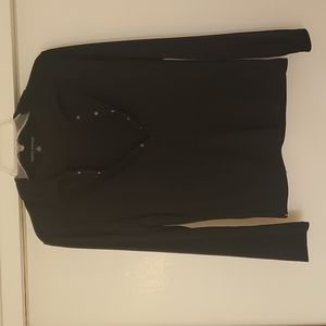 Banana Republic | Black top | Long Sleeve | Size Small | Blouse